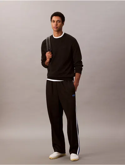 Calvin Klein Jeans Est.1978 Calvin Klein Men's Stretch Twill Track Pants In Black