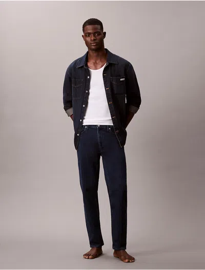 Calvin Klein Jeans Est.1978 Calvin Klein Men's Travel Tapered Jeans In Blue