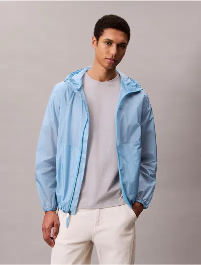 Calvin Klein Jeans Est.1978 Calvin Klein Men's Ultralight Ripstop Jacket In Blue
