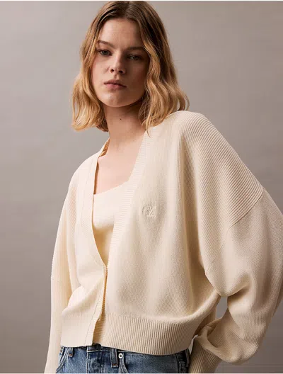 Calvin Klein Jeans Est.1978 Calvin Klein Women's 2-in-1 Cropped Cardigan And Tank Top Set