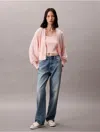 Calvin Klein Jeans Est.1978 Calvin Klein Women's 2-in-1 Cropped Cardigan And Tank Top Set
