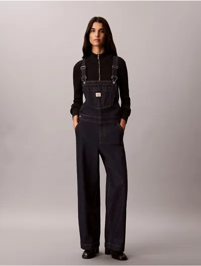 Calvin Klein Jeans Est.1978 Calvin Klein Women's 90s Denim Overalls In Ck Classic Rinse
