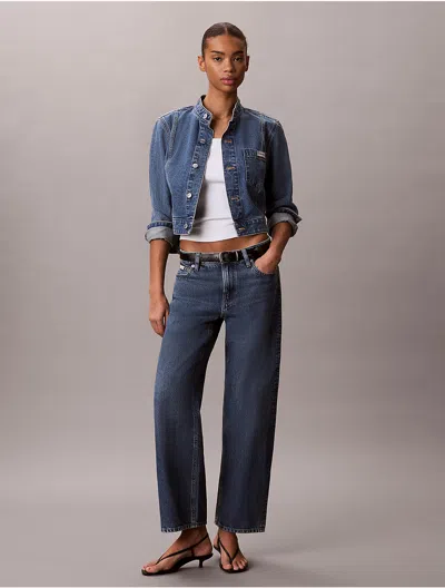 Calvin Klein Jeans Est.1978 Calvin Klein Women's 90s Straight Jeans In Blue