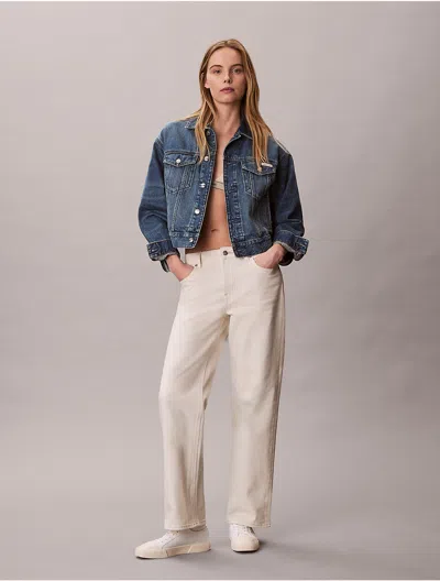 Calvin Klein Jeans Est.1978 Calvin Klein Women's 90s Straight Jeans In Multi