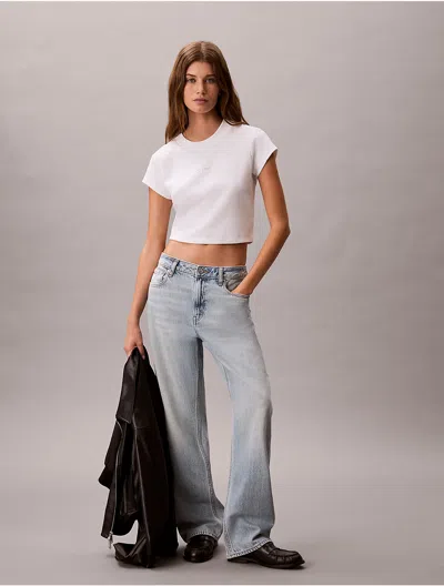 Calvin Klein Jeans Est.1978 Calvin Klein Women's 90s Straight Lightweight Jeans In Multi