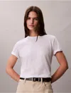 Calvin Klein Jeans Est.1978 Calvin Klein Women's Allover Floral Logo Graphic Classic T-shirt In White