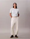 Calvin Klein Jeans Est.1978 Calvin Klein Women's Allover Monogram Boxy T-shirt In White