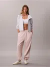Calvin Klein Jeans Est.1978 Calvin Klein Women's Archive Logo Fleece Joggers In Gray