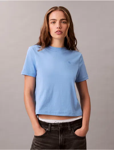 Calvin Klein Jeans Est.1978 Calvin Klein Women's Archive Logo T-shirt In Blue