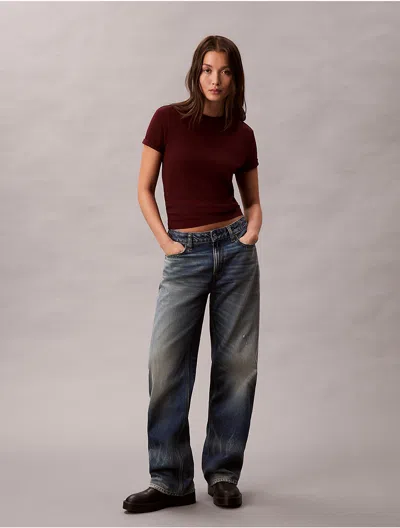 Calvin Klein Jeans Est.1978 Calvin Klein Women's Archive Logo T-shirt In Multi