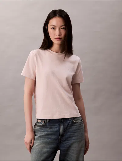 Calvin Klein Jeans Est.1978 Calvin Klein Women's Archive Logo T-shirt In Neutral