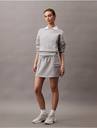 Calvin Klein Jeans Est.1978 Calvin Klein Women's Archive Terry Cargo Skirt