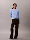 Calvin Klein Jeans Est.1978 Calvin Klein Women's Cable Knit Classic Sweater In Blue