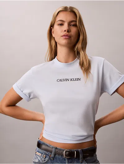 Calvin Klein Jeans Est.1978 Calvin Klein Women's Calvin Klein Logo Graphic Boxy Tee In Multi