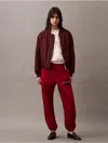 Calvin Klein Jeans Est.1978 Calvin Klein Women's Chenille Monogram Logo Fleece Joggers