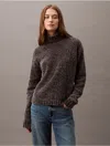 Calvin Klein Jeans Est.1978 Calvin Klein Women's Chenille Relaxed Turtleneck Sweater