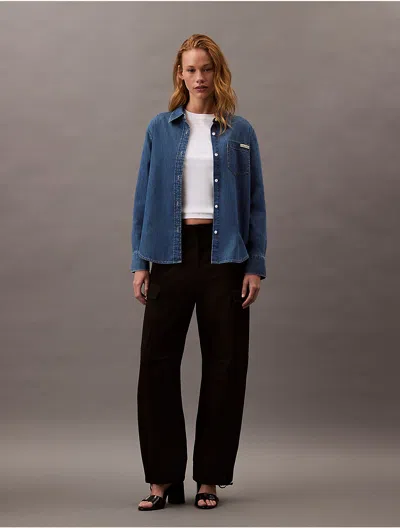 Calvin Klein Jeans Est.1978 Calvin Klein Women's Classic Denim Shirt