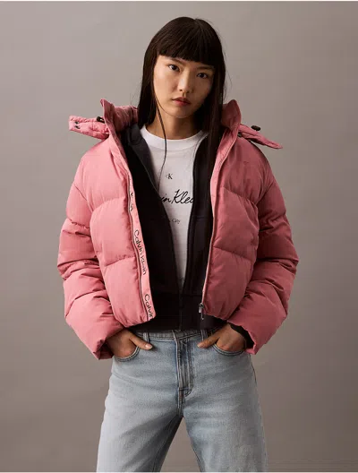 Calvin Klein Jeans Est.1978 Calvin Klein Women's Classic Puffer Jacket In Pink