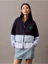 Calvin Klein Jeans Est.1978 Calvin Klein Women's Colorblock Nylon Zip Jacket