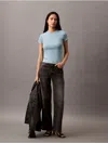Calvin Klein Jeans Est.1978 Calvin Klein Women's Cotton Contour Rib T-shirt