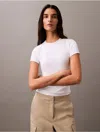 Calvin Klein Jeans Est.1978 Calvin Klein Women's Cotton Contour Rib T-shirt