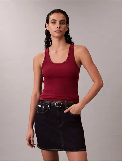Calvin Klein Jeans Est.1978 Calvin Klein Women's Cotton Contour Rib Tank In Multi