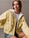 Calvin Klein Jeans Est.1978 Calvin Klein Women's Cropped Hooded Jacket