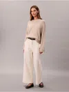 Calvin Klein Jeans Est.1978 Calvin Klein Women's Cropped Utility Pants In Neutral