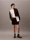 Calvin Klein Jeans Est.1978 Calvin Klein Women's Denim Mini Skirt In Black