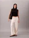 Calvin Klein Jeans Est.1978 Calvin Klein Women's Double Gauze Pull-on Pants In Neutral