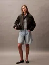 Calvin Klein Jeans Est.1978 Calvin Klein Women's Faux Leather Bomber Jacket