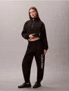 Calvin Klein Jeans Est.1978 Calvin Klein Women's Fleece Logo Graphic Joggers In Black