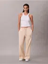 Calvin Klein Jeans Est.1978 Calvin Klein Women's Fleece Sequin Monogram Sweatpants In Pink