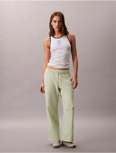 Calvin Klein Jeans Est.1978 Calvin Klein Women's French Terry Wide Leg Sweatpants