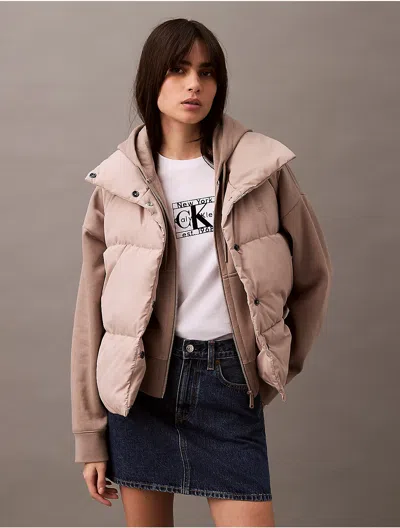 Calvin Klein Jeans Est.1978 Calvin Klein Women's Heavyweight Puffer Vest In Pink