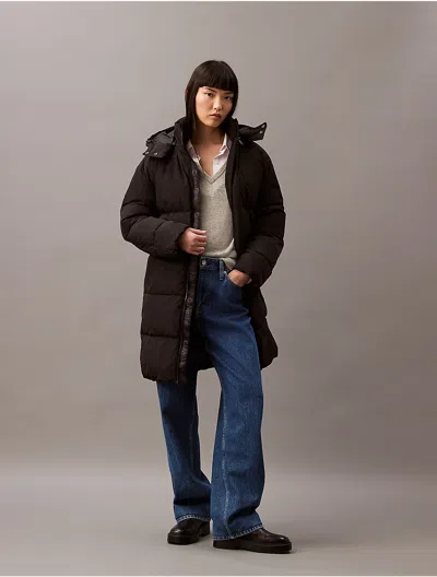 Calvin Klein Jeans Est.1978 Calvin Klein Women's Heavyweight Relaxed Puffer Jacket In Black