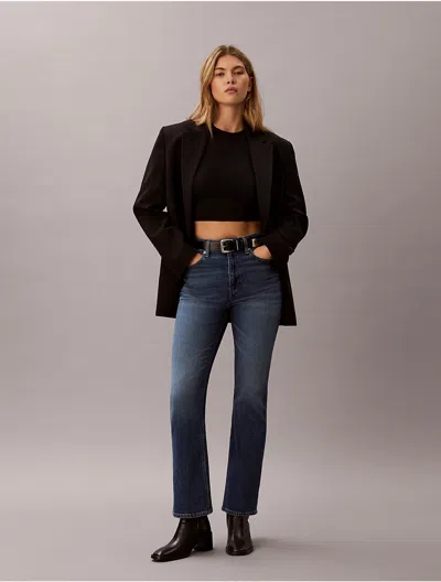 Calvin Klein Jeans Est.1978 Calvin Klein Women's High Rise Bootcut Jeans In Multi