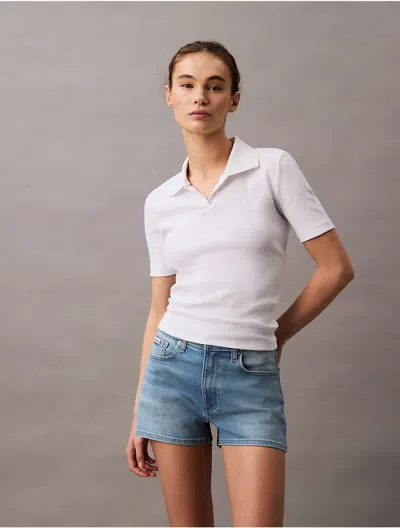 Calvin Klein Jeans Est.1978 Calvin Klein Women's High Rise Denim Mini Shorts