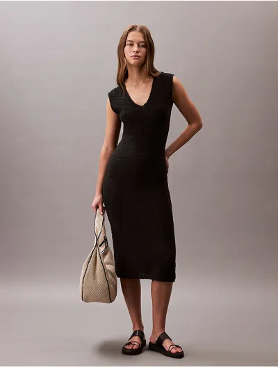 Calvin Klein Jeans Est.1978 Calvin Klein Women's Knit Sleeveless Midi Dress