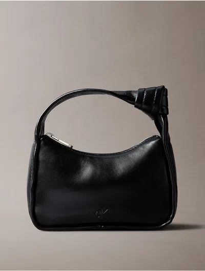Calvin Klein Jeans Est.1978 Calvin Klein Women's Knotted Mini Shoulder Bag In Black
