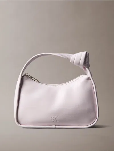 Calvin Klein Jeans Est.1978 Calvin Klein Women's Knotted Mini Shoulder Bag In Purple