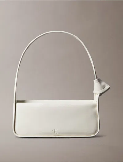Calvin Klein Jeans Est.1978 Calvin Klein Women's Knotted Small Shoulder Bag In White