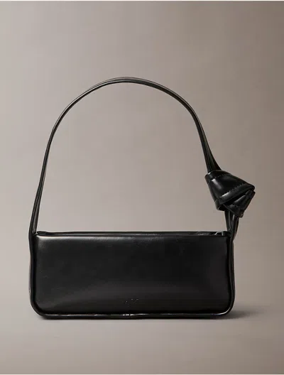 Calvin Klein Jeans Est.1978 Calvin Klein Women's Knotted Small Shoulder Bag In Black