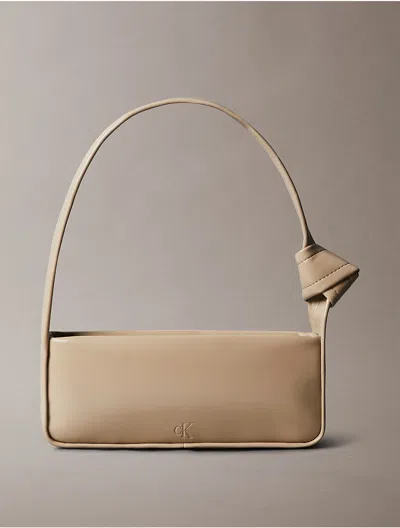 Calvin Klein Jeans Est.1978 Calvin Klein Women's Knotted Small Shoulder Bag In Brown