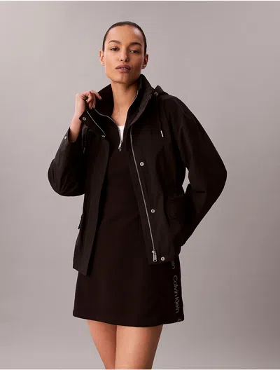 Calvin Klein Jeans Est.1978 Calvin Klein Women's Lightweight Tech Jacket In Black