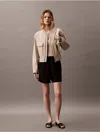 Calvin Klein Jeans Est.1978 Calvin Klein Women's Linen Cotton Pull-on Shorts