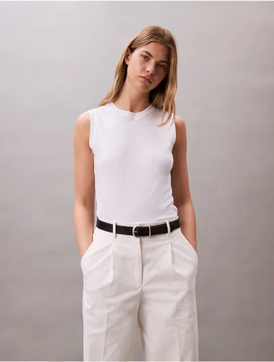 Calvin Klein Jeans Est.1978 Calvin Klein Women's Liquid Cotton Muscle Tank