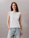 Calvin Klein Jeans Est.1978 Calvin Klein Women's Liquid Cotton Muscle Tank