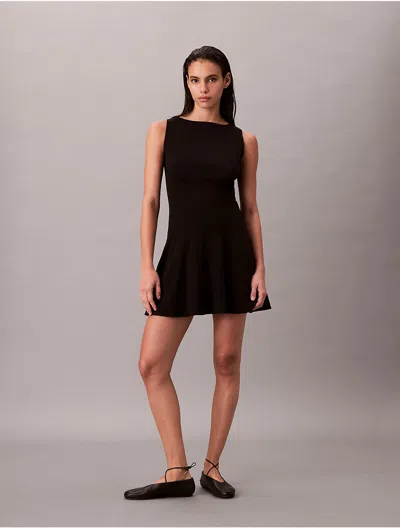 Calvin Klein Jeans Est.1978 Calvin Klein Women's Mini Tank Dress In Black