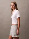 Calvin Klein Jeans Est.1978 Calvin Klein Women's Monogram Logo Fleece Shorts